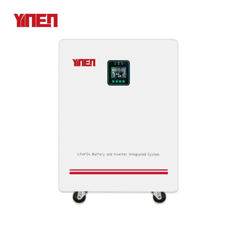 美标3.6kw-6.5kw移动式集成混网储能一体机 